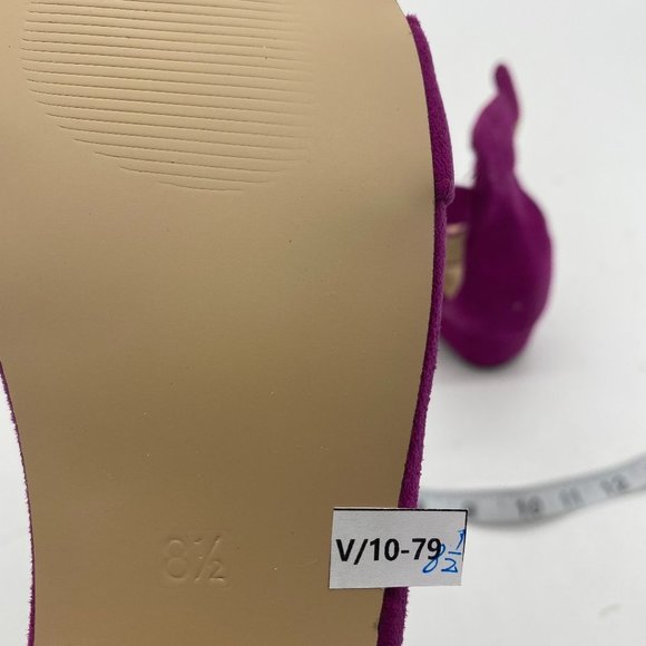 YDN Open Toe Ankle Strap Low Heel Heels Sandals - Picture 7 of 7